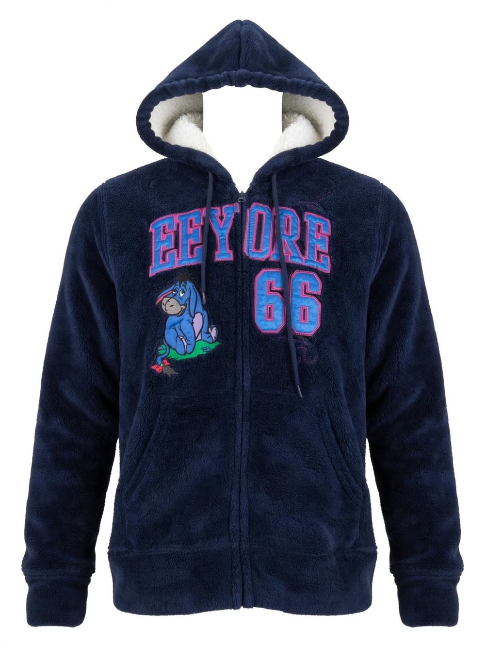 Navy Eeyore Plush Hooded Jacket